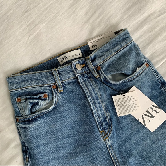 Zara Denim - SOLD - NWT PREMIUM ZARA HW KICK JEANS